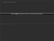 Tablet Screenshot of antifa-cottbus.de